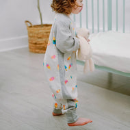 Nest Designs Bamboo Long Sleeve Footed Sleep Bag 1.0 Tog Summer Pops