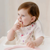 Nest Designs Bamboo Muslin Baby Bandana Bib Doggie Meadow