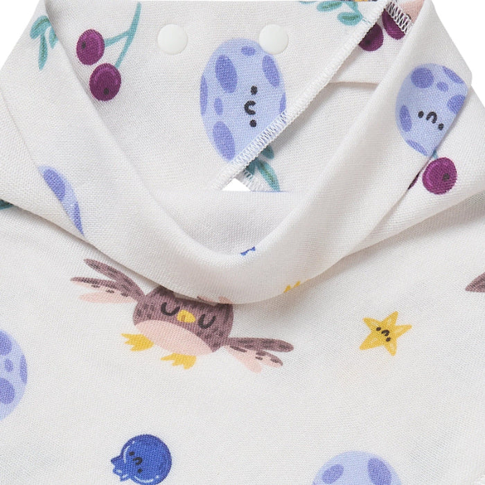 Nest Designs Bamboo Muslin Baby Bandana Bib Evening Bounty