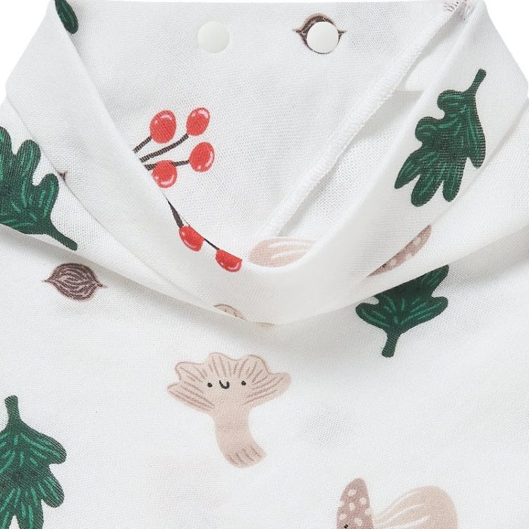 Nest Designs Bamboo Muslin Baby Bandana Bib Forest Forage