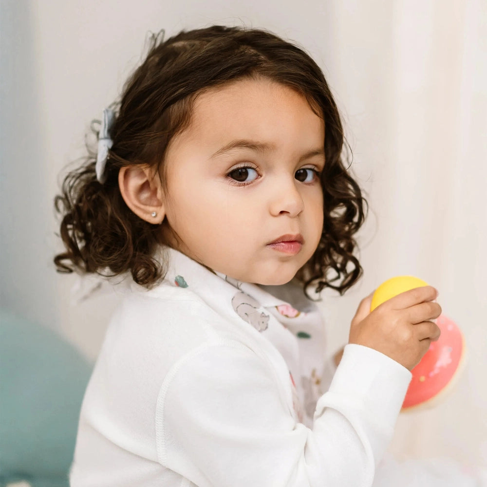 Nest Designs Bamboo Muslin Baby Bandana Bib Very Squirrelly