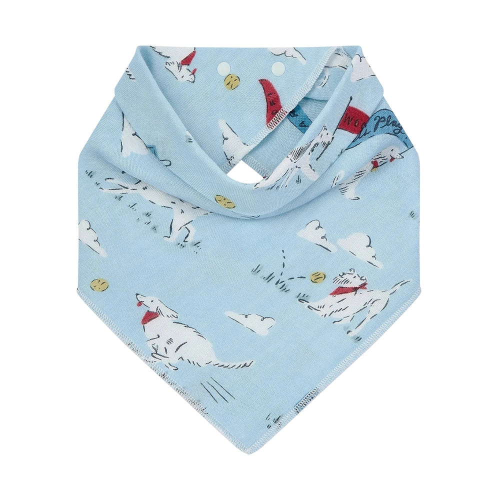 Nest Designs Bamboo Muslin Bandana Bib Puppy Park