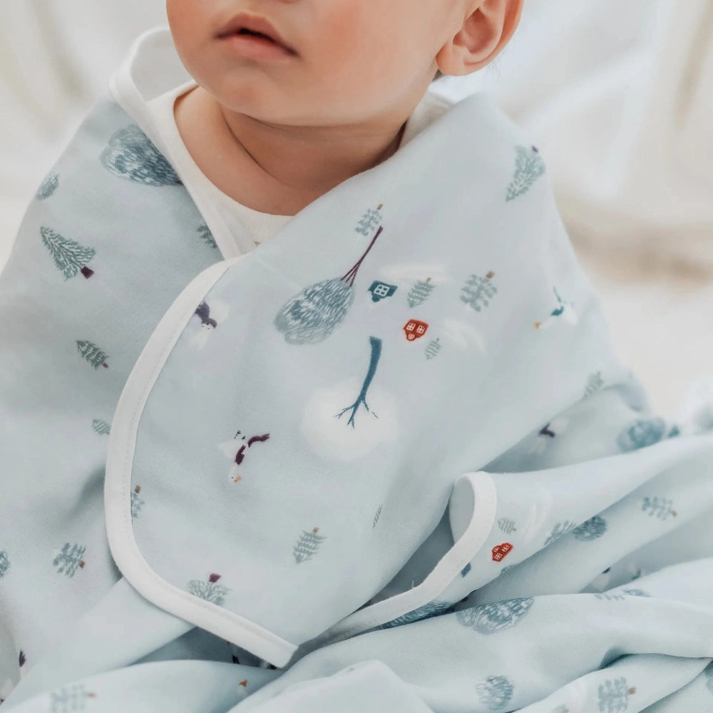 Nest Designs Bamboo Muslin Small Nesting Blanket 120cm x 120cm