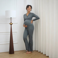 Nest Designs Bamboo Nest Bump Women's Maternity Straight Leg Pants