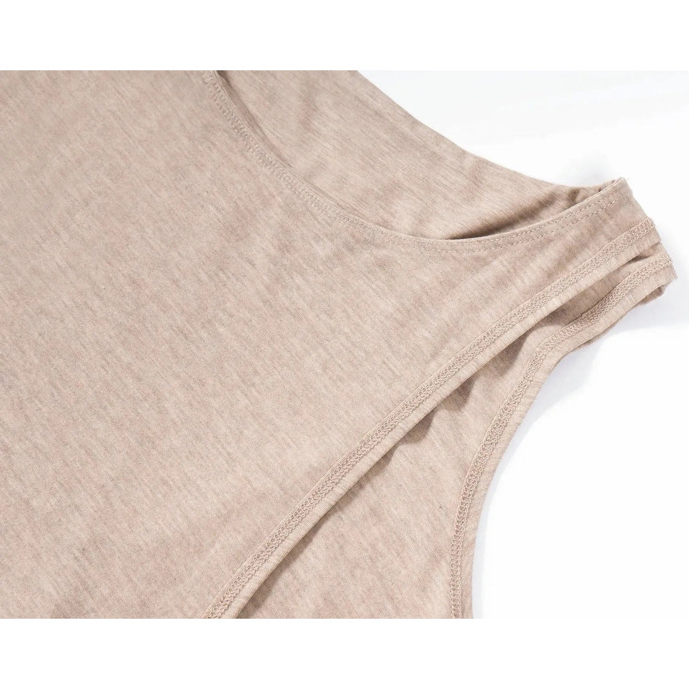 Nest Designs Bamboo Nest Bump Women's Nursing Tank Top Warm Taupe