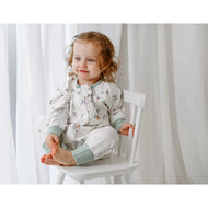 Nest Designs Bamboo Pima Long Sleeve Footed Sleep Bag 0.6 Tog Fairy Tale