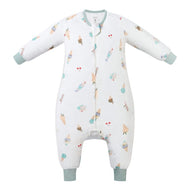 Nest Designs Bamboo Pima Long Sleeve Footed Sleep Bag 0.6 Tog Ice Cream Summer