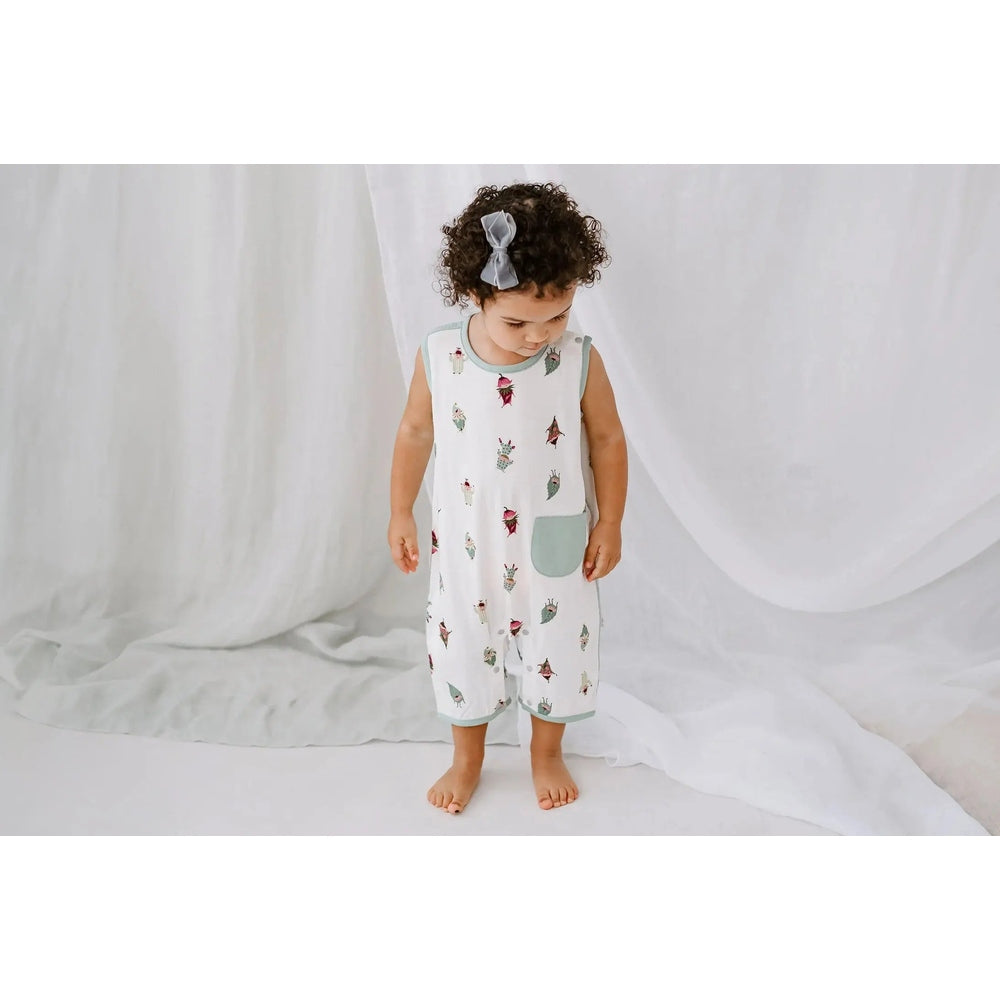 Nest Designs Bamboo Sleeveless Romper Pixie Dust