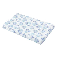 Nest Designs Bamboo Toddler Pillow With Pillowcase (Medium) Blue Reef