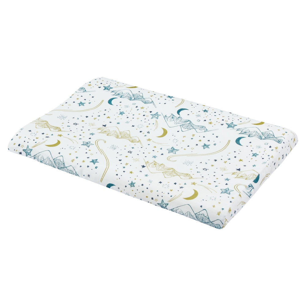 Nest Designs Bamboo Toddler Pillow With Pillowcase Stars White