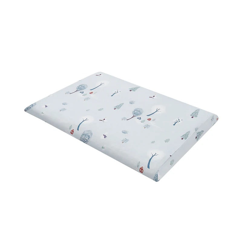Nest Designs Bamboo Toddler Pillow With Pillowcase Snowy Snuggles