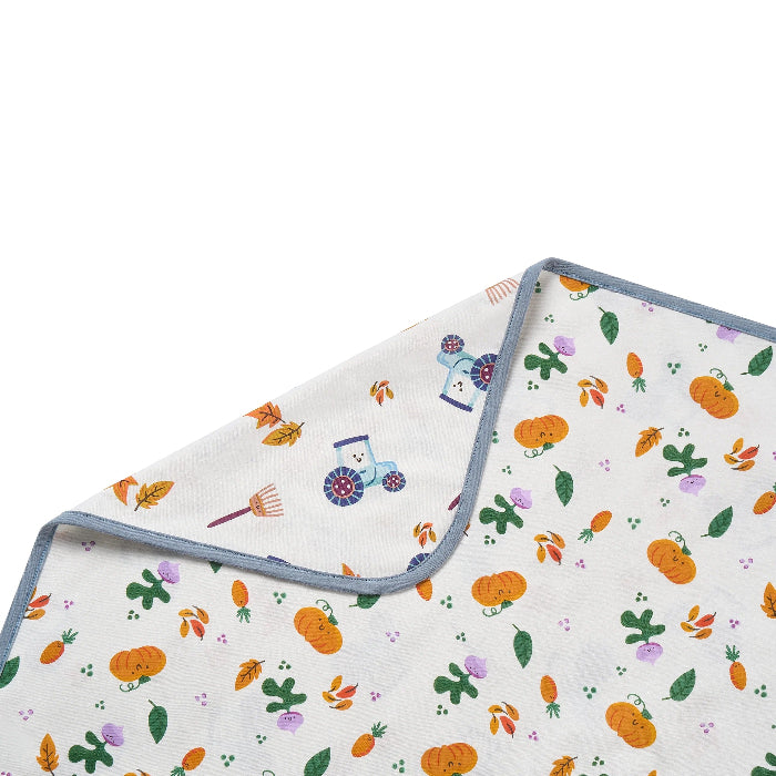 Nest Designs Cotton Waterproof Baby Change Pad Small Harvest Time