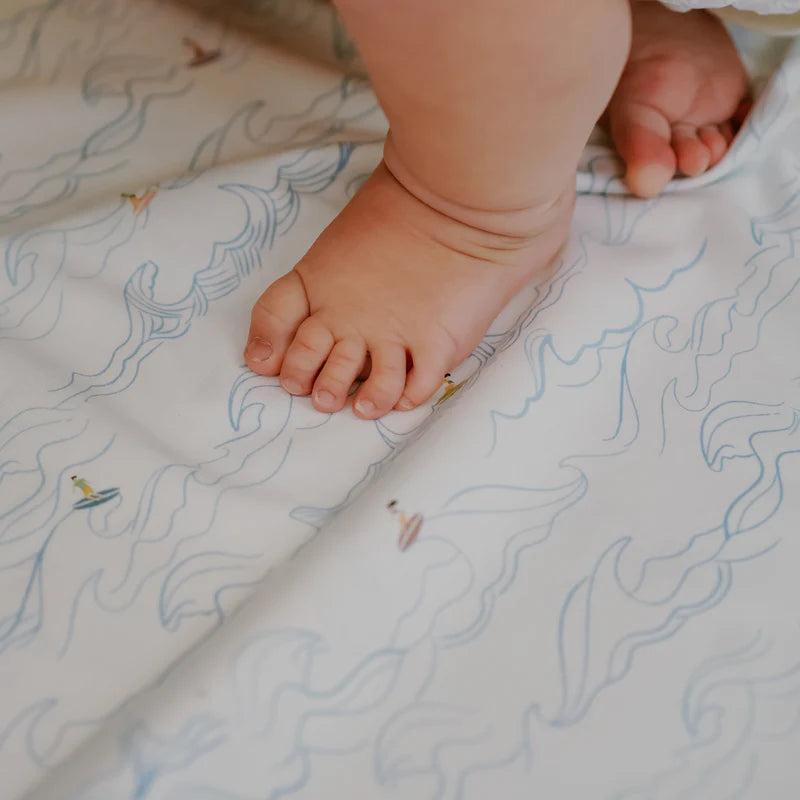 Nest Designs Cotton Waterproof Change Pad Surf Camp