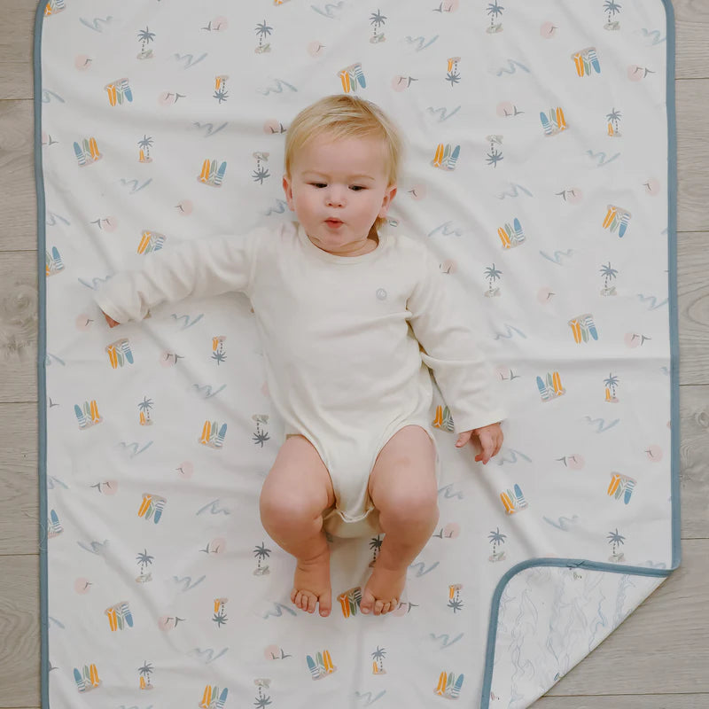 Nest Designs Cotton Waterproof Change Pad Surf Camp