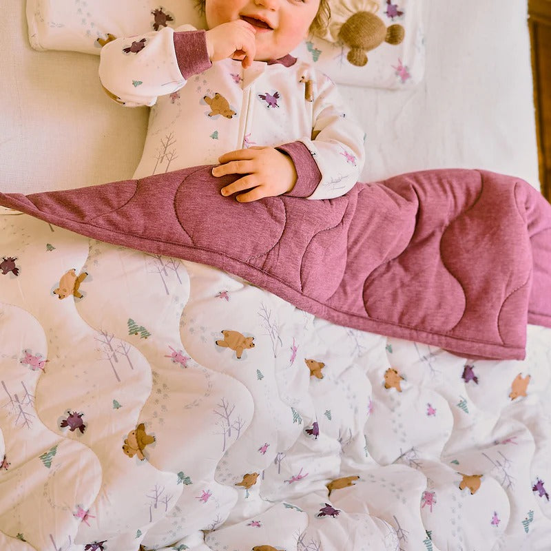 Nest Designs Cozy Blanket Small Snow Angels