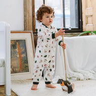 Nest Designs Long Sleeve Romper Forest Forage