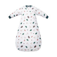 Nest Designs Organic Cotton Removable Sleeve Sleep Bag 1.0 Tog Forest Forage