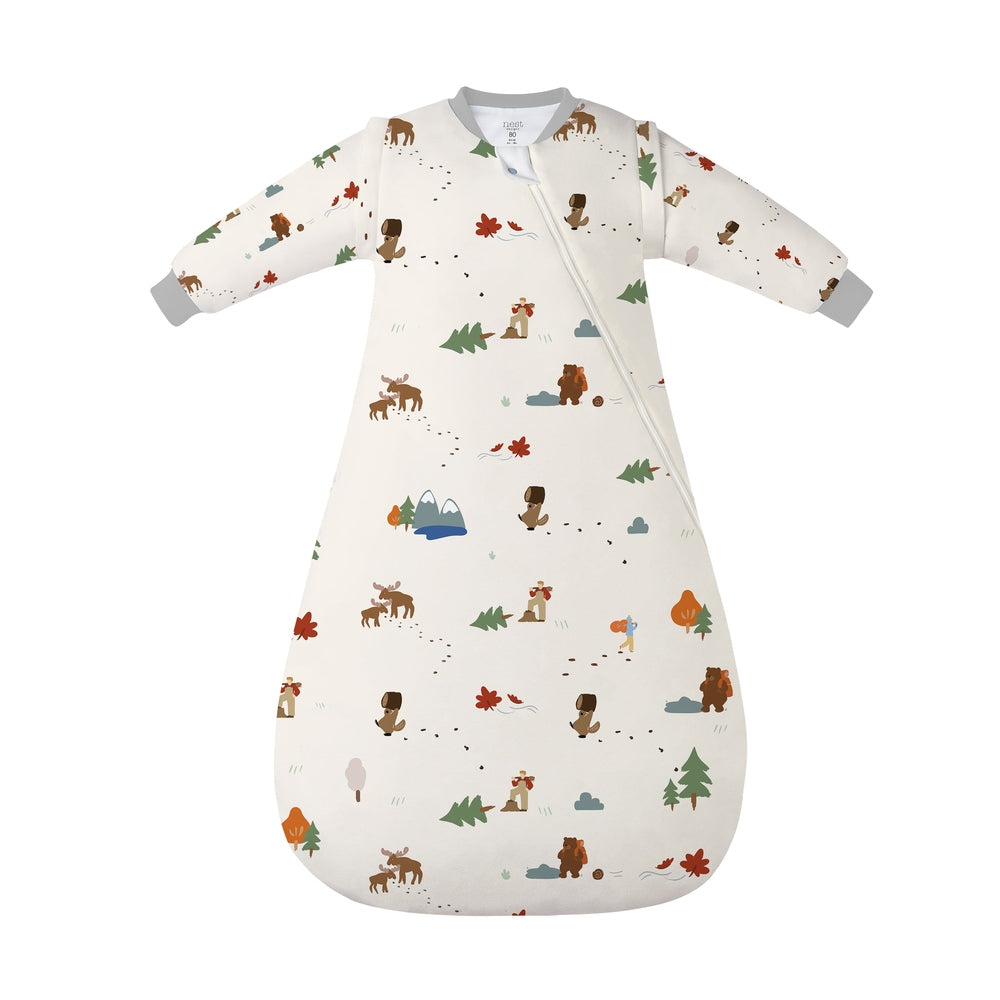 Nest Designs Organic Cotton Removable Sleeve Sleep Bag 1.0 Tog for