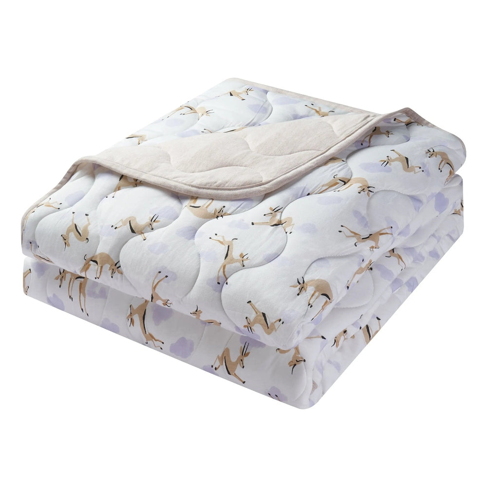 Nest Designs Quilted Bamboo Jersey Winter Blanket 3.2 Tog Large