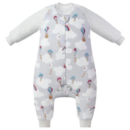 Nest Designs Raglan Bamboo Long Sleeve Footed Sleep Bag 2.5 Tog Meerkats Away