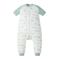 Nest Designs Raglan Bamboo Pima Short Sleeve Sleep Suit 0.6 Tog The Ant & The Grasshopper
