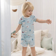 Nest Designs Short Sleeve PJ Set Puppy Park