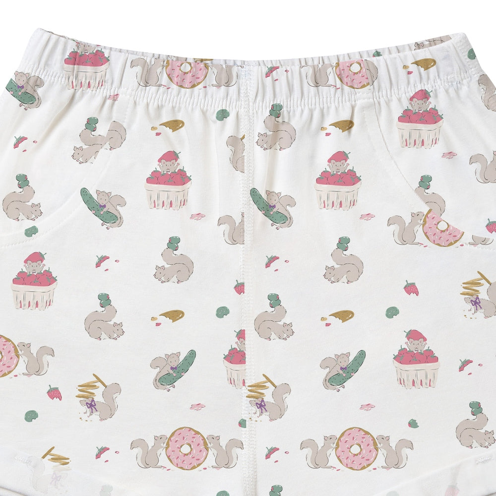 Nest Designs Short Sleeve PJ Set Very Squirrelly