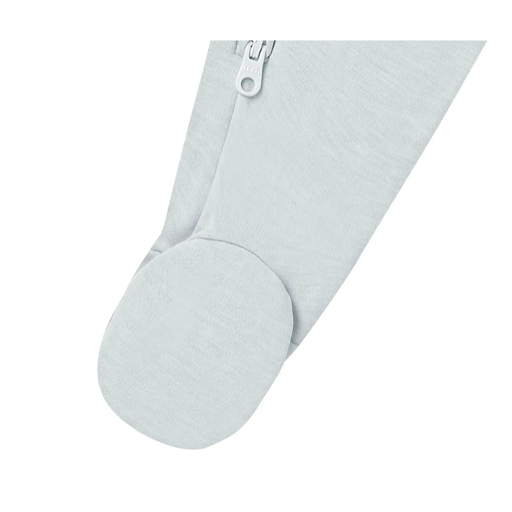 Nest Designs Tanboocel Long Sleeve Footed Sleeper- Pantone Ice Flow