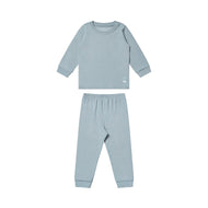 Nest Designs Tanboocel Two-Piece Long Sleeve Pj Set Slate