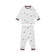 Nest Designs Two-Piece Long Sleeve Pj Set Snow Angels