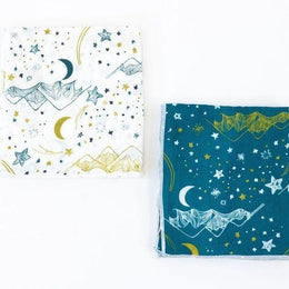 Nest Designs Bamboo Cotton Muslin Bubs Baby Washcloth Set (6-Pack)