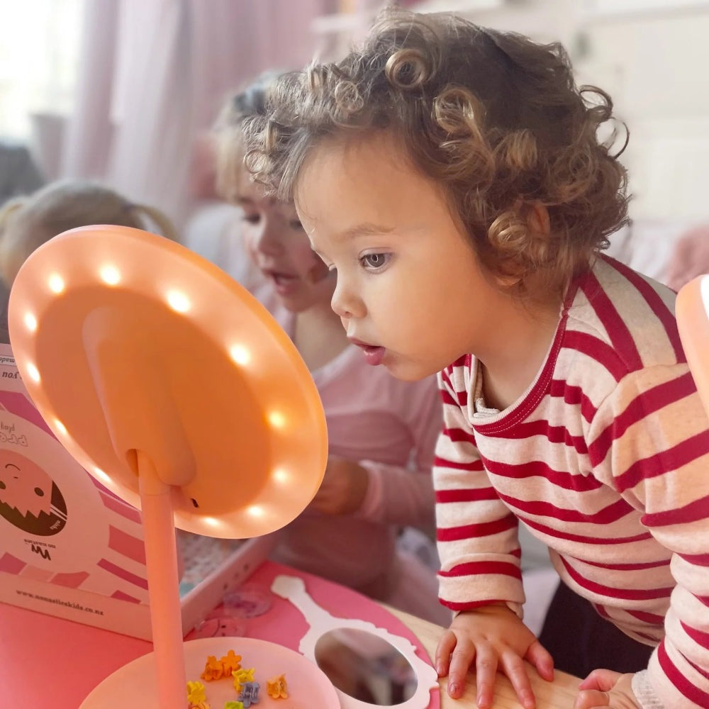 No Nasties Kids Nancy Kids Natural Pressed Powder Purple Makeup Palette Kit