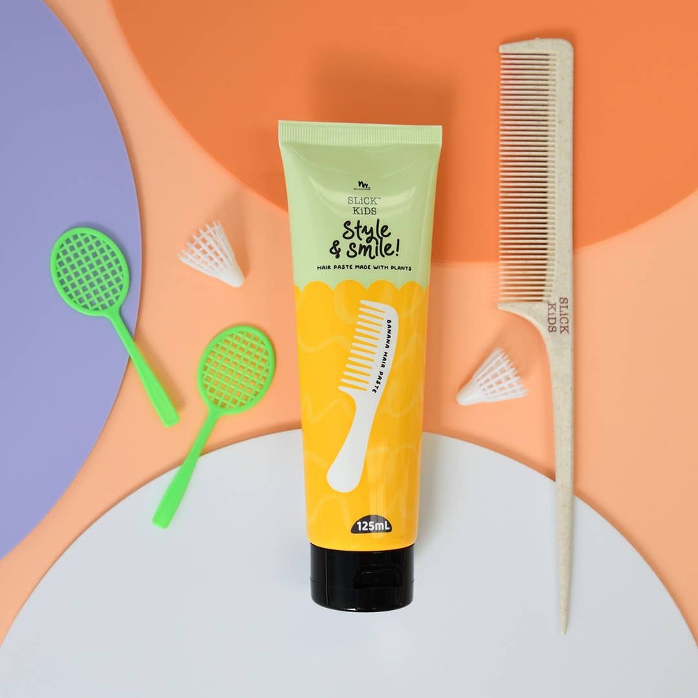 No Nasties Kids Natural Plant Based Hair Paste Fresh Coconut And Zesty Lime 125 ml