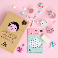 No Nasties Nisha Pink Natural Mica Base Kids Play Makeup Goody Pack