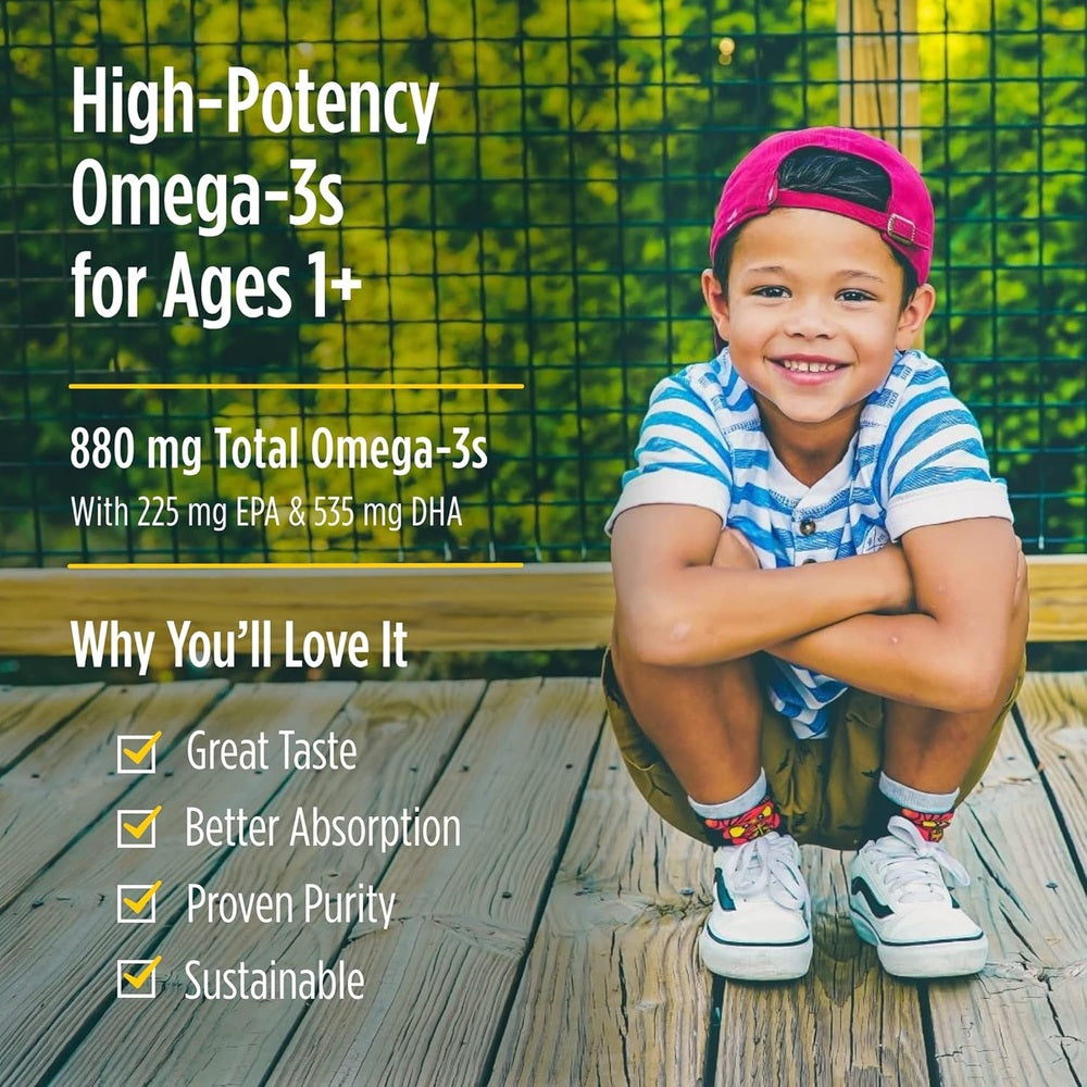 Nordic Naturals Children's Dha Xtra Omega-3 Supplement in High-Potency for Ages 1+