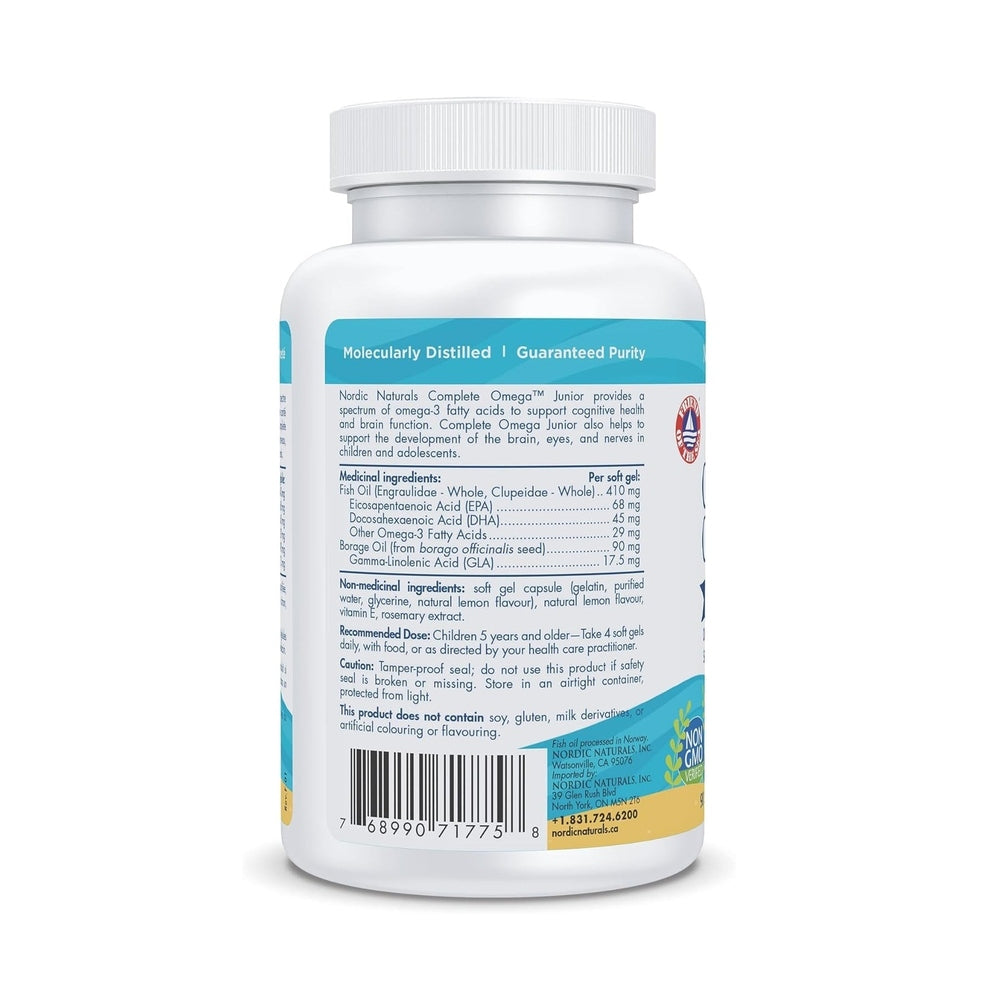 Nordic Naturals Complete Omega Junior 90 Count