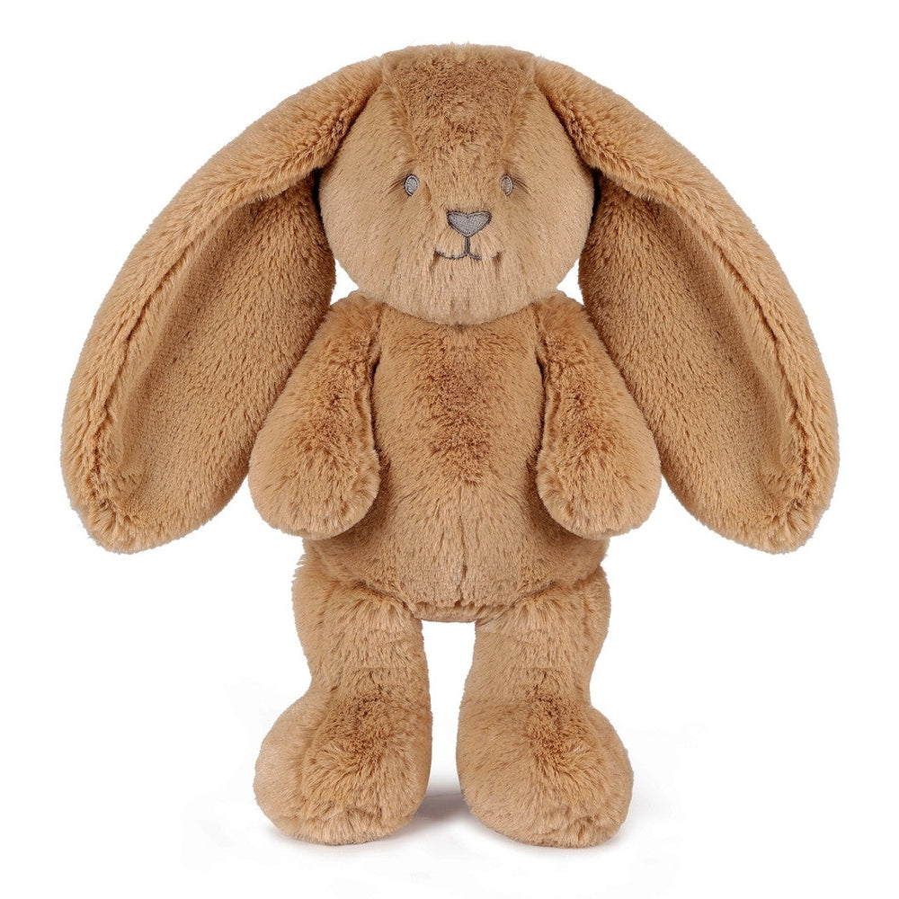 Bailey Caramel Bunny plush toy by OB Designs, medium 13.5in, soft stuffed rabbit