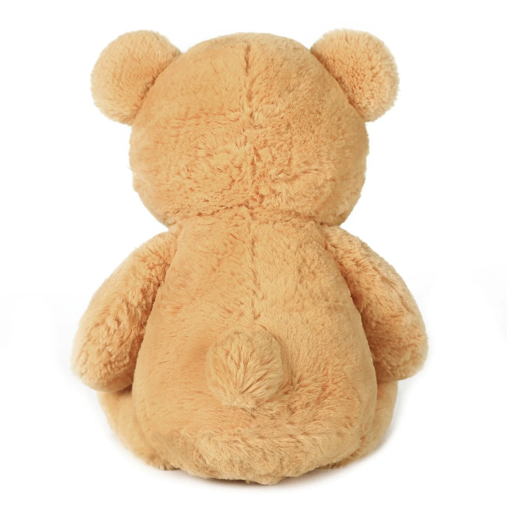 OB DESIGNS Honey Bear plush toy, medium tan teddy bear, 13.5 inches