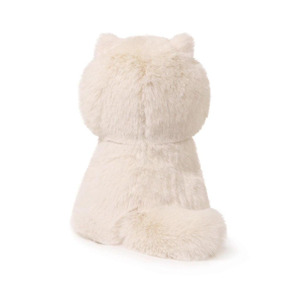 OB DESIGNS Kiki Himalayan Cat plush toy, vegan angora beige, 10in (26cm)