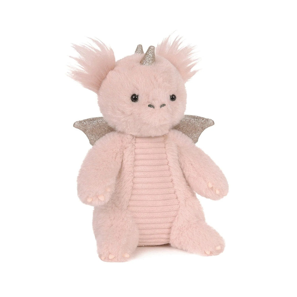 Ob Designs Sparkles Dragon Soft Toy (Vegan Angora) Little 7.8" / 20  cm