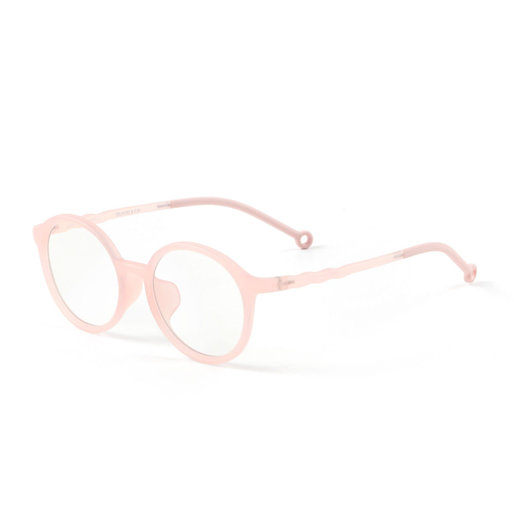 Olivio & Co Oval Screen Glasses Junior+ Seashell Pink