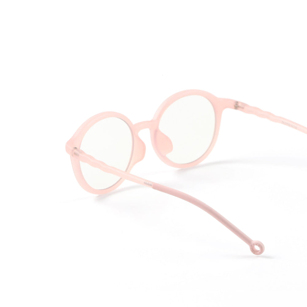 Olivio & Co junior oval screen glasses seashell pink frame for kids