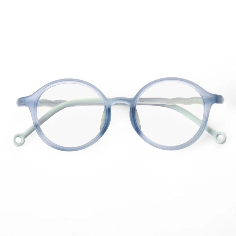 Olivio & Co Oval Screen Glasses Junior+ Sky Blue