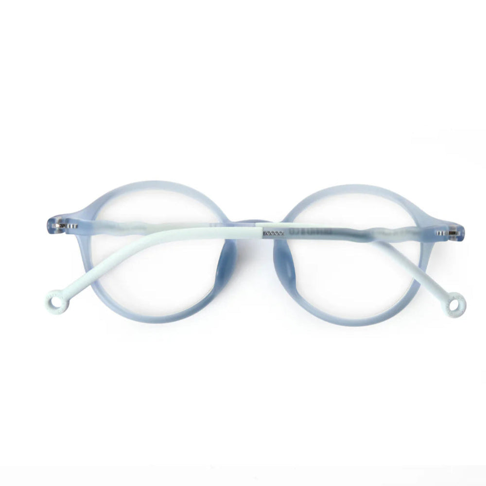 Olivio & Co Junior+ oval screen glasses in sky blue for kids