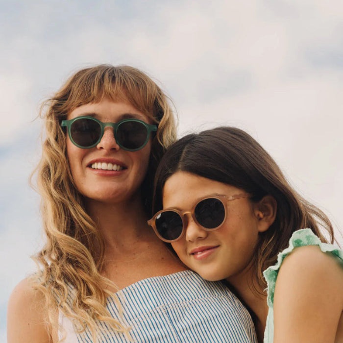 Olivio & Co Oval Sunglasses Adult Classic Olivio Olive Green