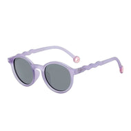 Olivio & Co Oval Sunglasses Junior+ Classic Olivio Shell Purple