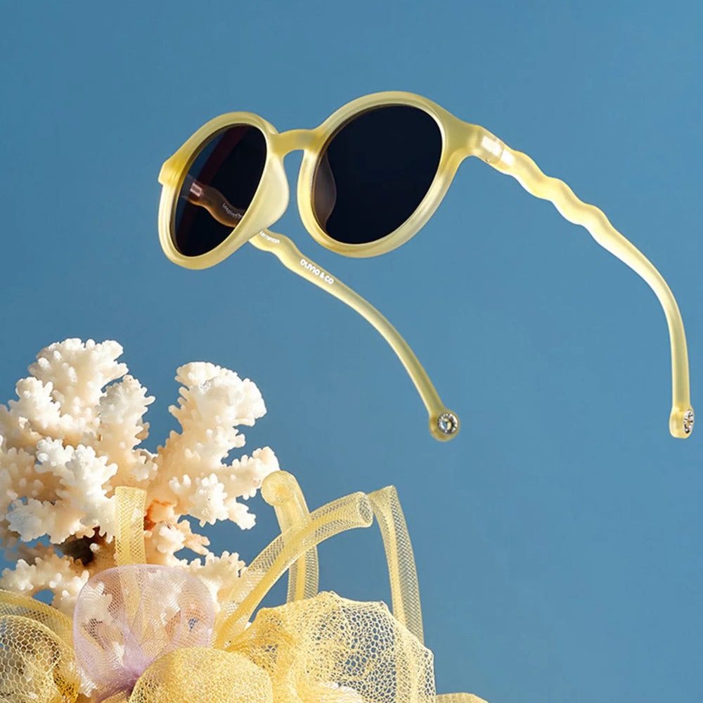 Olivio & Co Oval Sunglasses Junior+ Classic Olivio Sun Coral