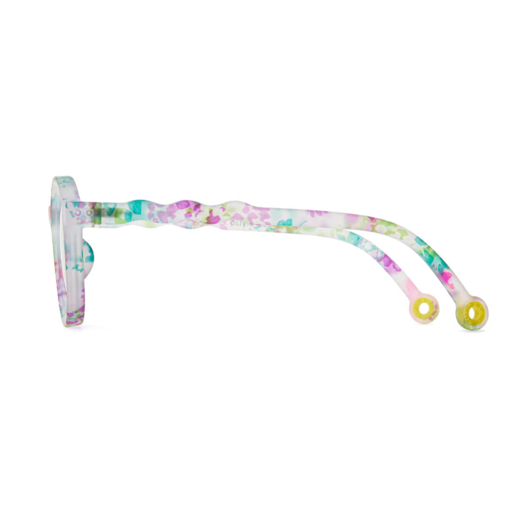 Olivio & Co Oval Sunglasses Kids/Junior Classic Olivio Wild Flower