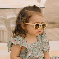 Olivio & Co Oval Sunglasses Kids Classic Olivio Desert Sand