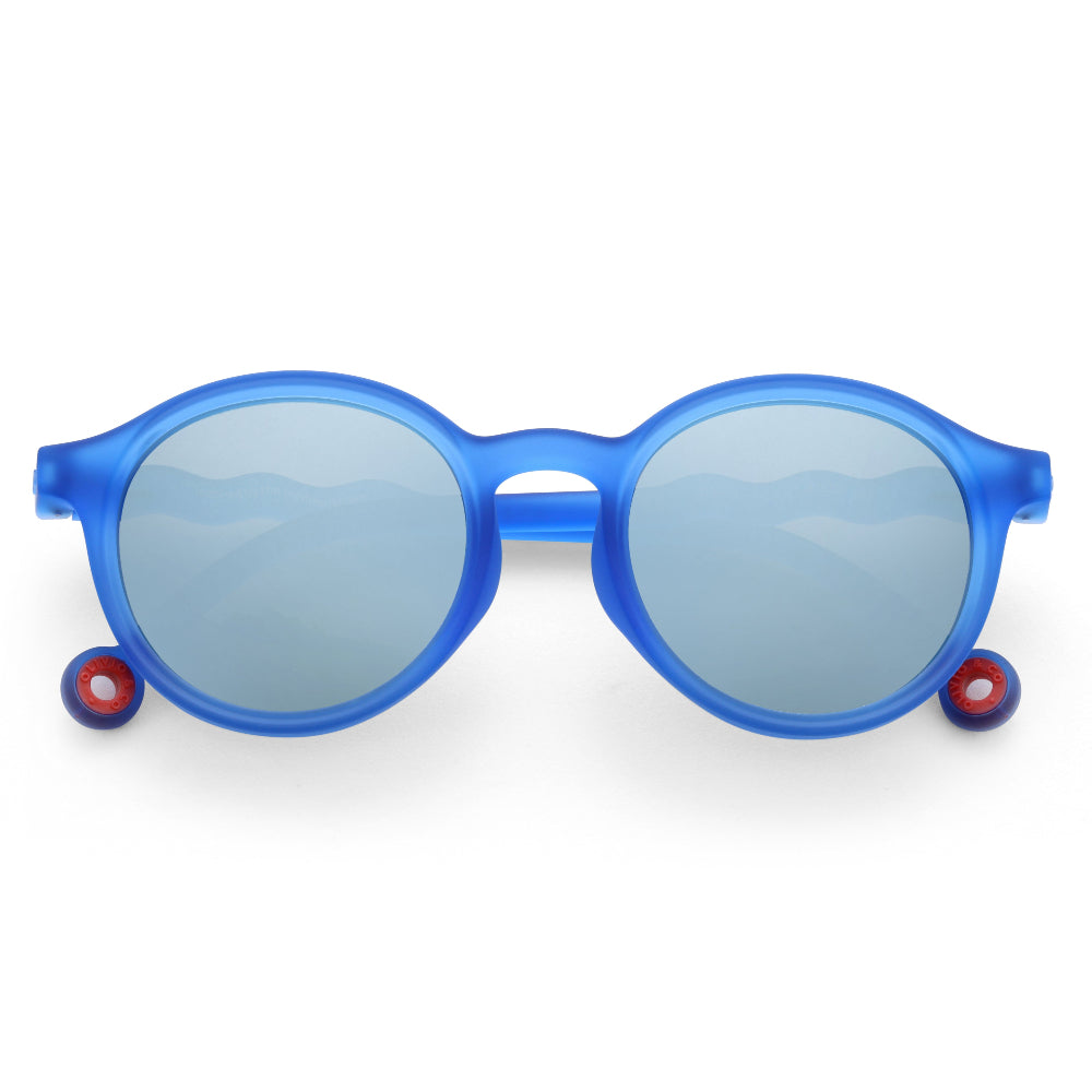 Olivio & Co Oval Sunglasses Kids/Junior Classic Olivio Chagall Blue